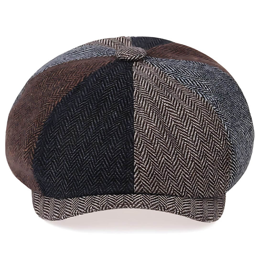 The Patchmaster — Wool Blend Newsboy Cap