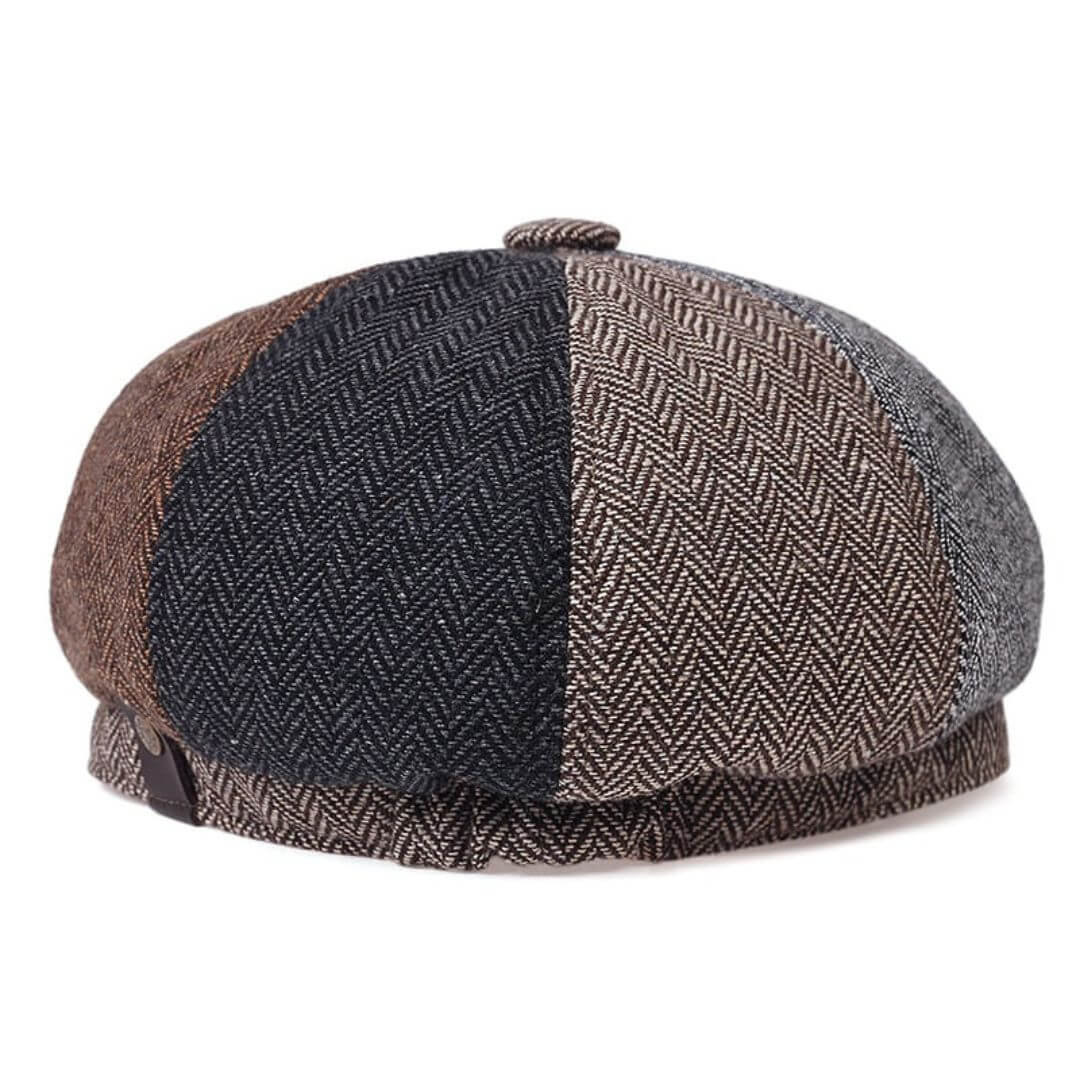 The Patchmaster — Wool Blend Newsboy Cap