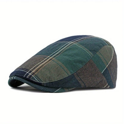 The Harvest — Plaid Flat Cap