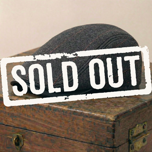 The Ironside — Wool Blend Flat Cap