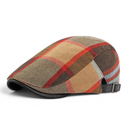 The Tradesman — Plaid Flat Cap