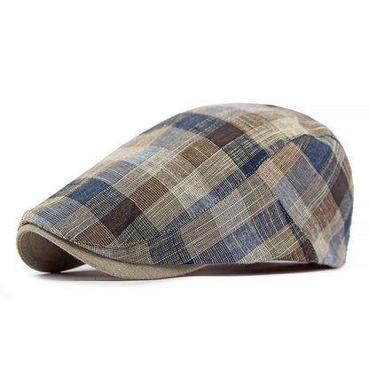 The Fairground — Plaid Flat Cap