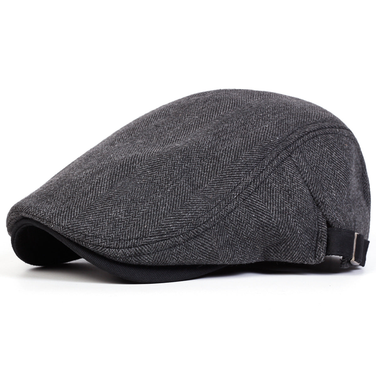 The Carpenter — Herringbone Flat Cap