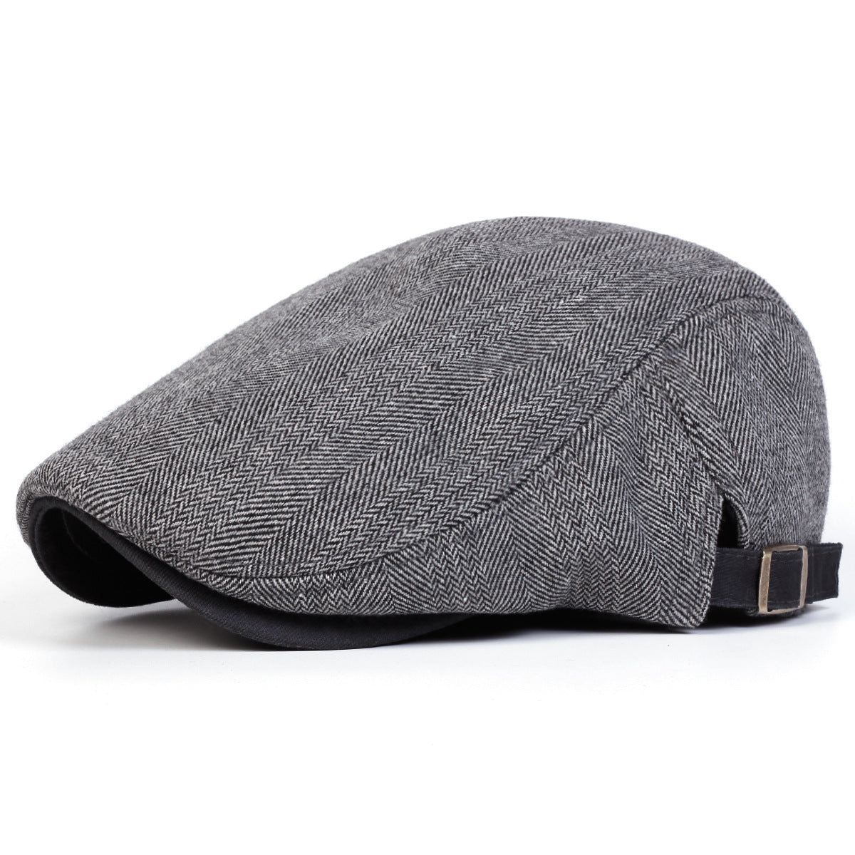 The Carpenter — Herringbone Flat Cap