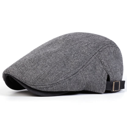 The Carpenter — Herringbone Flat Cap