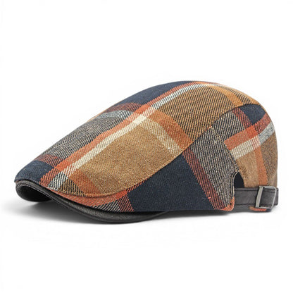 The Tradesman — Plaid Flat Cap