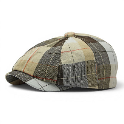 The Miller — Plaid Newsboy Cap