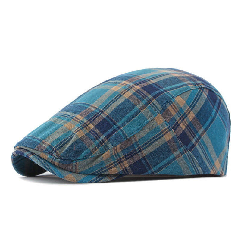 The Fairground — Plaid Flat Cap