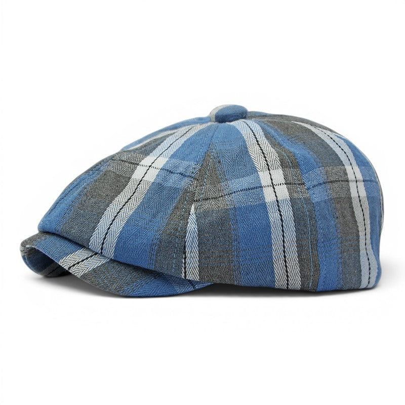 The Miller — Plaid Newsboy Cap