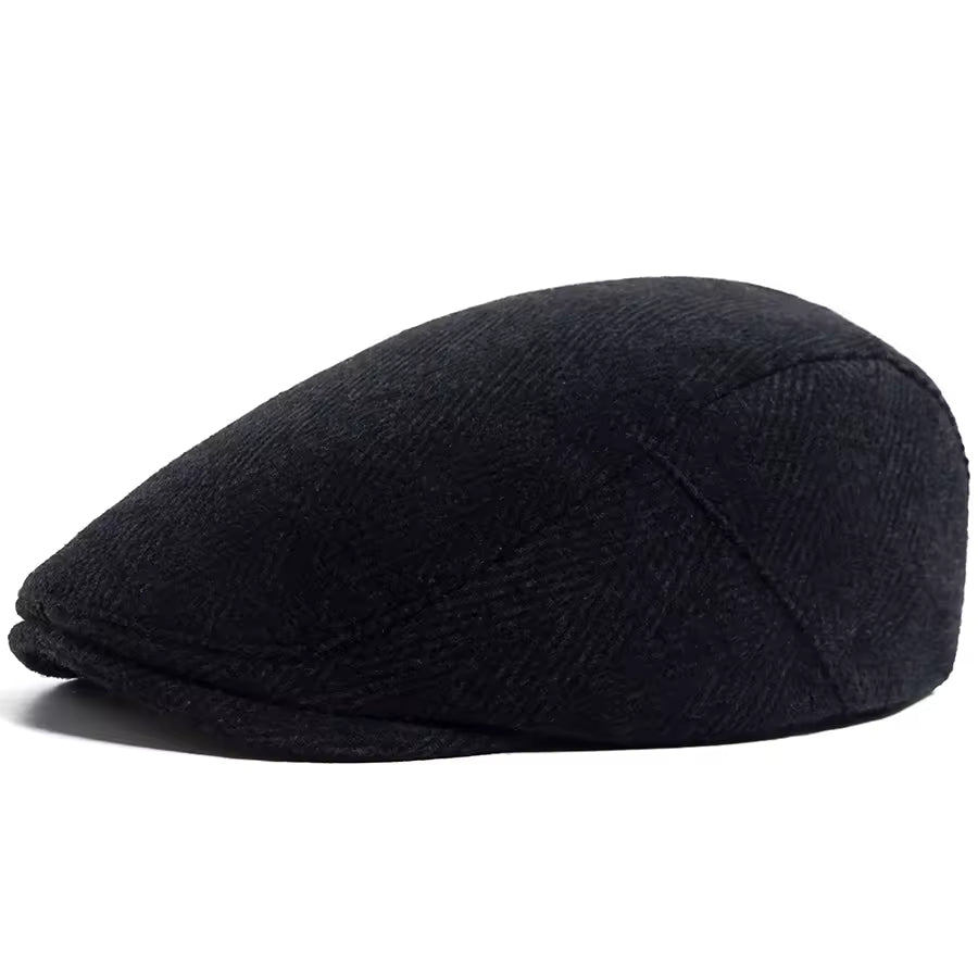 The Wool — Herringbone Flat Cap
