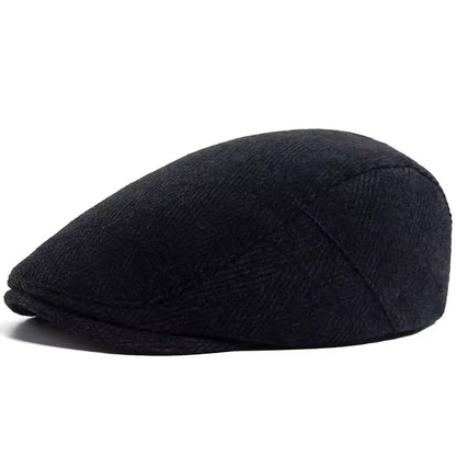 The Wool — Herringbone Flat Cap