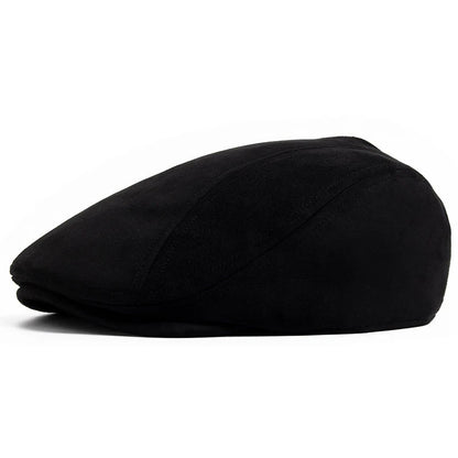The Gentleman — Suede Flat Cap
