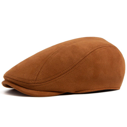 The Gentleman — Suede Flat Cap