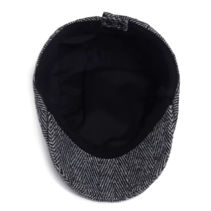 The Wool — Herringbone Flat Cap