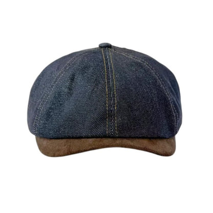 The Dockside — Denim Newsboy Cap