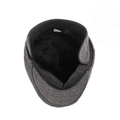 The Ironside — Wool Blend Flat Cap