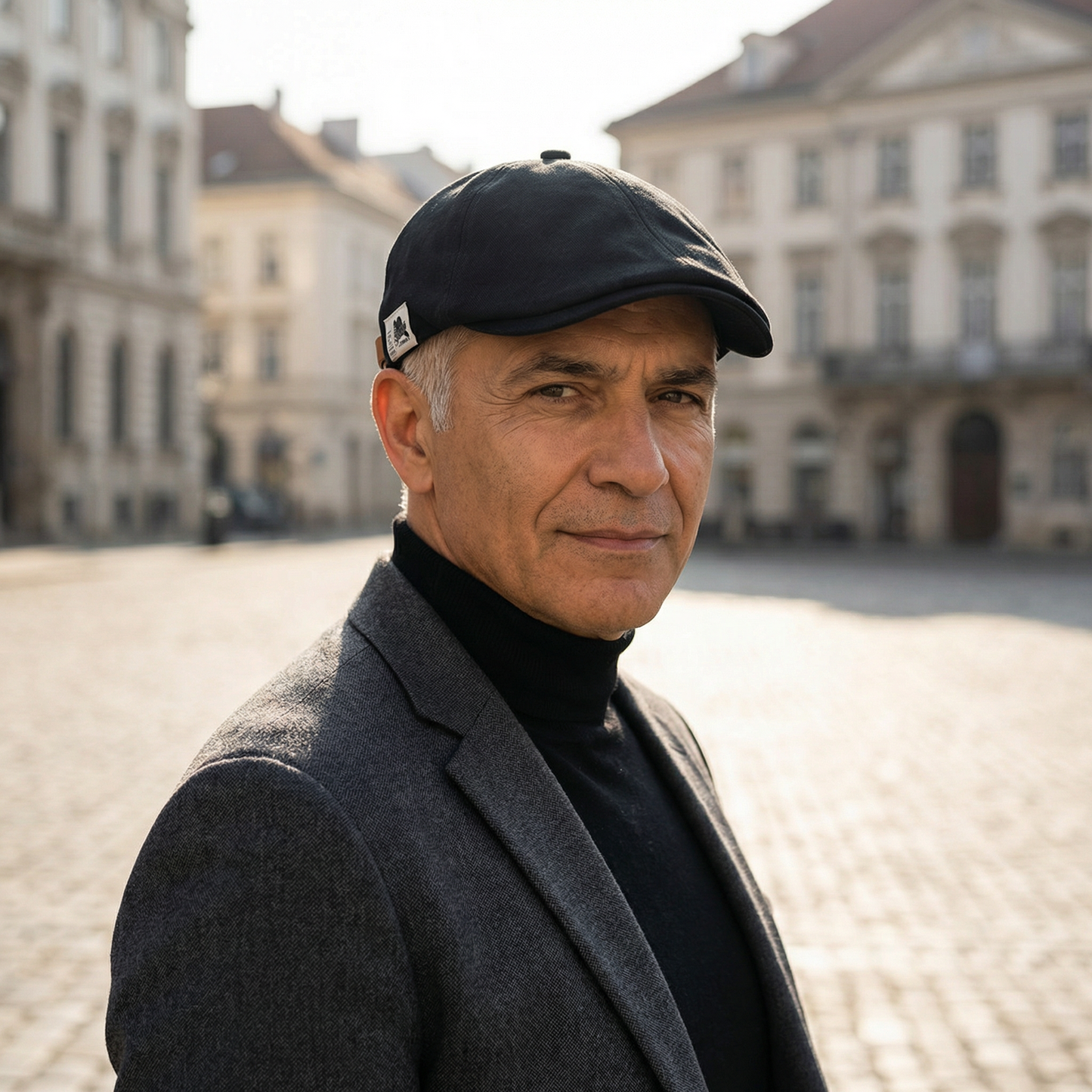 The Workman — Cotton Blend Flat Cap