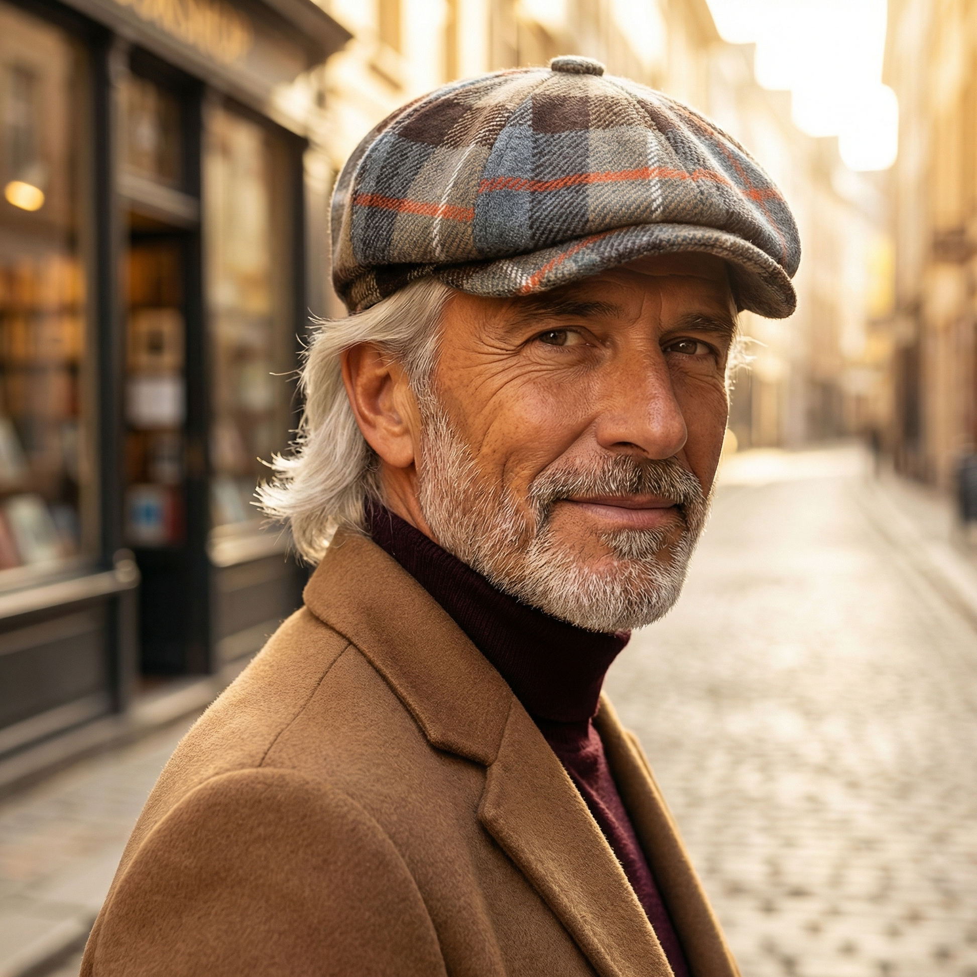 The Highlands — Plaid Newsboy Cap – Walters caps