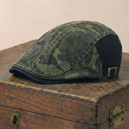 The Ranger — Camo Flat Cap
