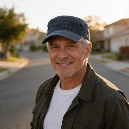 The Cadet — Washed Cotton Cap