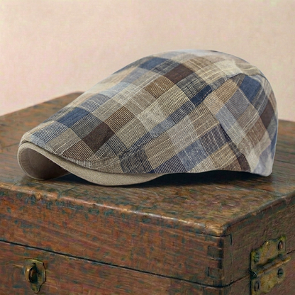 The Fairground — Plaid Flat Cap